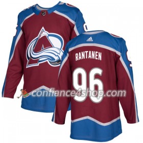 Adidas Maillot de Hockey Colorado Avalanche Mikko Rantanen 96 2017-2018 Burgundy Authentic - Homme